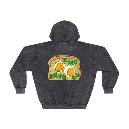 Avo Toast Mineral Wash Hoodie (Unisex)